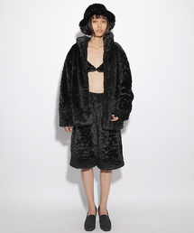 i | ファーハーフパンツ(その他パンツ)