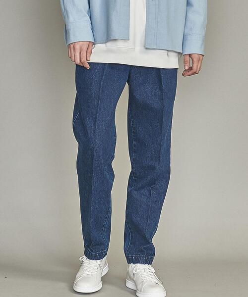 BEAUTY&YOUTH UNITED ARROWS(ビューティーアンドユースユナイテッドアローズ)の「【WEB限定】 by ワイド 1P テーパード デニムパンツ(デニムパンツ・メンズ・ダークグレー/コバルトブルー/ネイビー・S/M/L/XL)」の3枚目の写真