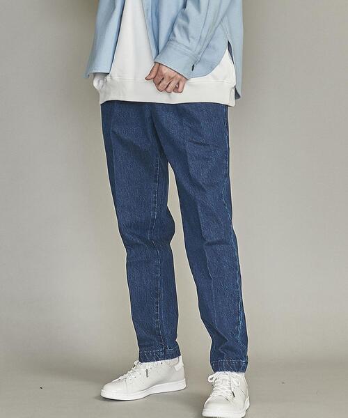 BEAUTY&YOUTH UNITED ARROWS(ビューティーアンドユースユナイテッドアローズ)の「【WEB限定】 by ワイド 1P テーパード デニムパンツ(デニムパンツ・メンズ・ダークグレー/コバルトブルー/ネイビー・S/M/L/XL)」の13枚目の写真