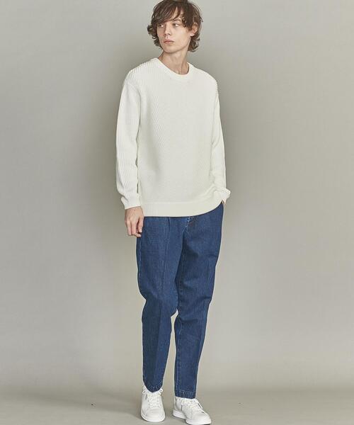 BEAUTY&YOUTH UNITED ARROWS(ビューティーアンドユースユナイテッドアローズ)の「【WEB限定】 by ワイド 1P テーパード デニムパンツ(デニムパンツ・メンズ・ダークグレー/コバルトブルー/ネイビー・S/M/L/XL)」の10枚目の写真