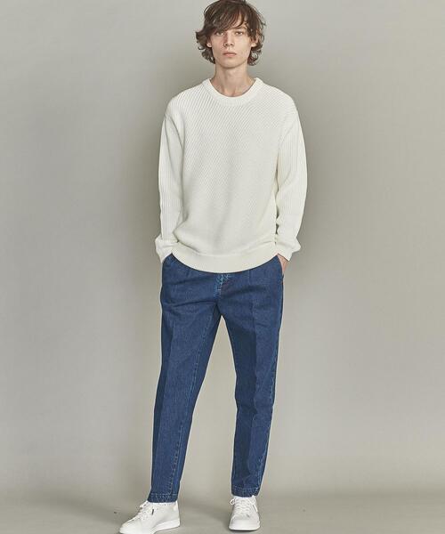 BEAUTY&YOUTH UNITED ARROWS(ビューティーアンドユースユナイテッドアローズ)の「【WEB限定】 by ワイド 1P テーパード デニムパンツ(デニムパンツ・メンズ・ダークグレー/コバルトブルー/ネイビー・S/M/L/XL)」の9枚目の写真