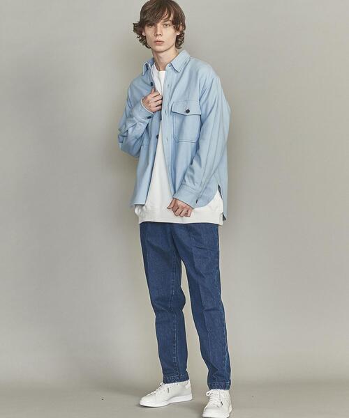 BEAUTY&YOUTH UNITED ARROWS(ビューティーアンドユースユナイテッドアローズ)の「【WEB限定】 by ワイド 1P テーパード デニムパンツ(デニムパンツ・メンズ・ダークグレー/コバルトブルー/ネイビー・S/M/L/XL)」の6枚目の写真