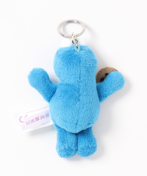 nici（ニキ）の「NICI/セサミストリート/ビーンバッグ クッキーモンスター 10cm（キーホルダー・レディース・ブルー・ONE SIZE）」の3枚目の写真