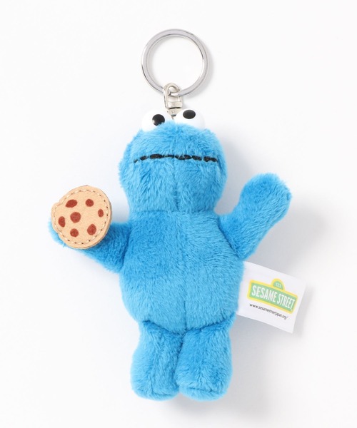 nici（ニキ）の「NICI/セサミストリート/ビーンバッグ クッキーモンスター 10cm（キーホルダー・レディース・ブルー・ONE SIZE）」の2枚目の写真