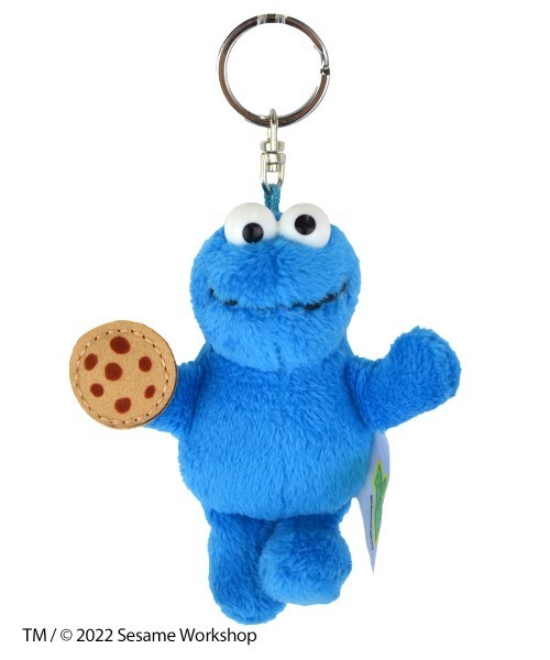 nici（ニキ）の「NICI/セサミストリート/ビーンバッグ クッキーモンスター 10cm（キーホルダー・レディース・ブルー・ONE SIZE）」の11枚目の写真