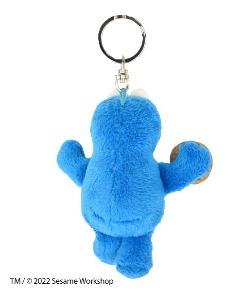 nici（ニキ）の「NICI/セサミストリート/ビーンバッグ クッキーモンスター 10cm（キーホルダー・レディース・ブルー・ONE SIZE）」の7枚目の写真