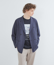 LITTLEBIG ダブル テーラードジャケット LITTLEBIG(リトルビッグ)の21SS Flare Sleeve Double Breasted Jacket