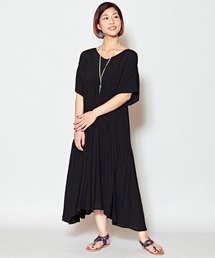 チャイハネ | 【チャイハネ】yul レーヨンクレープティアードワンピース(ワンピース)