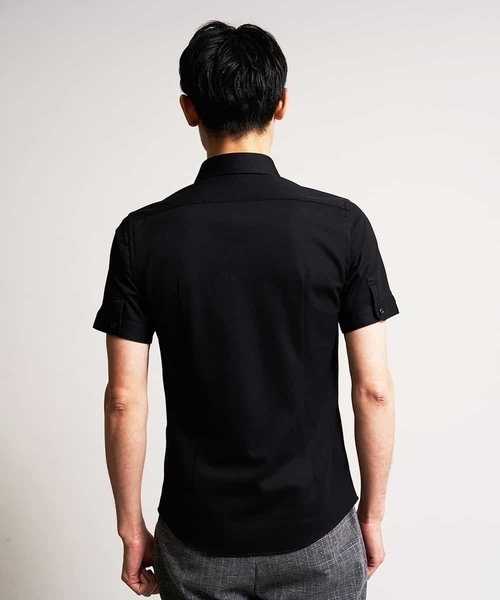 MICHEL KLEIN HOMME (ミッシェルクランオム)の「シャツ(ロジェ)(シャツ/ブラウス・メンズ・ホワイト/ブラック/ブルー・MEDIUM/LARGE/X-LARGE)」の14枚目の写真