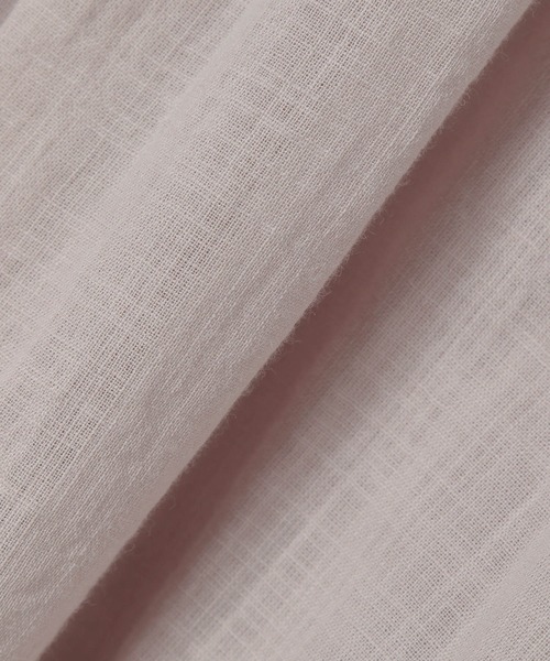 LAKOLE（ラコレ）の「スラブボイルボリュームシャツ / LAKOLE（シャツ/ブラウス・レディース・オフホワイト/サンドグレー/ワイン/グレー・SMALL/MEDIUM）」の12枚目の写真