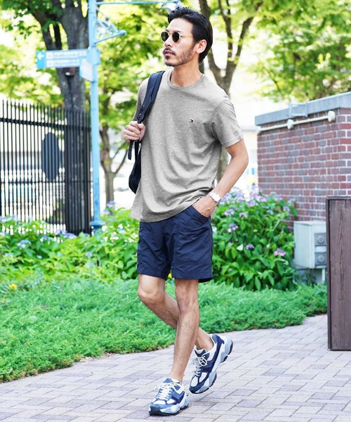 TOMMY HILFIGER（トミーヒルフィガー）の「TOMMY HILFIGER/トミーヒルフィガー Basic Cotton Core Flag ワッペン メンズ クルーネック 半袖 Tシャツ（Tシャツ/カットソー・メンズ・ホワイト/ブラック/レッド/ヘザーグレー/ダークネイビー・SMALL/MEDIUM/LARGE/X-LARGE/XX-LARGE）」の17枚目の写真