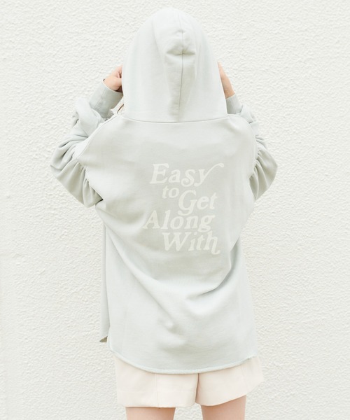 one after another NICE CLAUP(ワンアフターアナザーナイスクラップ)の「アソートパーカー(パーカー・レディース・ミント/ベージュ/アイボリー/ホワイト系その他・FREE)」の8枚目の写真