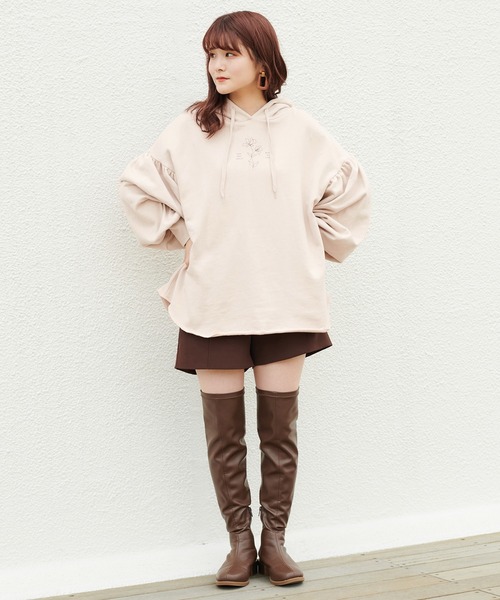 one after another NICE CLAUP(ワンアフターアナザーナイスクラップ)の「アソートパーカー(パーカー・レディース・ミント/ベージュ/アイボリー/ホワイト系その他・FREE)」の22枚目の写真