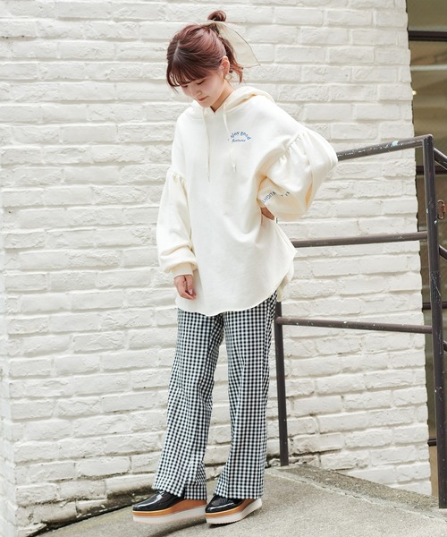 one after another NICE CLAUP(ワンアフターアナザーナイスクラップ)の「アソートパーカー(パーカー・レディース・ミント/ベージュ/アイボリー/ホワイト系その他・FREE)」の16枚目の写真