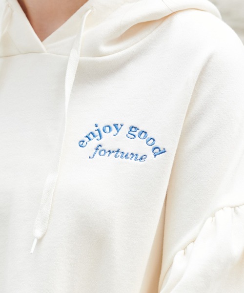 one after another NICE CLAUP(ワンアフターアナザーナイスクラップ)の「アソートパーカー(パーカー・レディース・ミント/ベージュ/アイボリー/ホワイト系その他・FREE)」の17枚目の写真