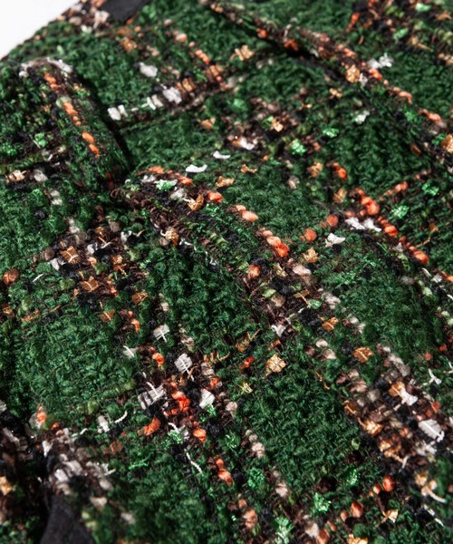 glamb（グラム）の「Fancy tweed pants / ファンシーツイードパンツ