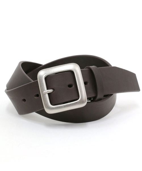 MARUKAWA（マルカワ）の「飯田工房 39mm 本革 ギャリソンレザーベルト 日本製（ベルト・メンズ・ベージュ/ブラック/ブラウン系その他2/ブラウン/ダークブラウン/ベージュ系その他/ブラック系その他/ブラウン系その他・FREE）」の6枚目の写真