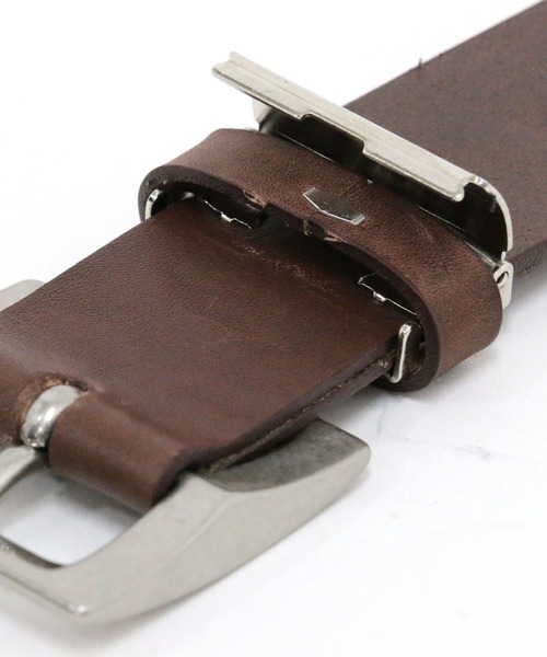 MARUKAWA（マルカワ）の「飯田工房 39mm 本革 ギャリソンレザーベルト 日本製（ベルト・メンズ・ベージュ/ブラック/ブラウン系その他2/ブラウン/ダークブラウン/ベージュ系その他/ブラック系その他/ブラウン系その他・FREE）」の21枚目の写真