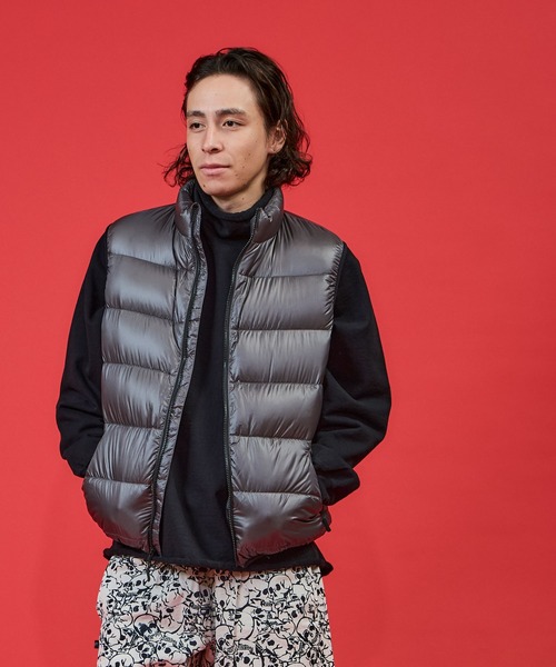 TRAIL BUM】 X 【NANGA】TOASTY DOWN VEST/【トレイルバム】 X