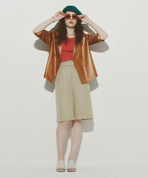 Ray BEAMS（レイビームス）の「FABIO RUSCONI / ヒール サンダル（サンダル・レディース・ブラック/ナチュラル・38/39/35/36/37）」の4枚目の写真