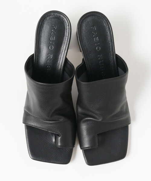 Ray BEAMS（レイビームス）の「FABIO RUSCONI / ヒール サンダル（サンダル・レディース・ブラック/ナチュラル・38/39/35/36/37）」の17枚目の写真