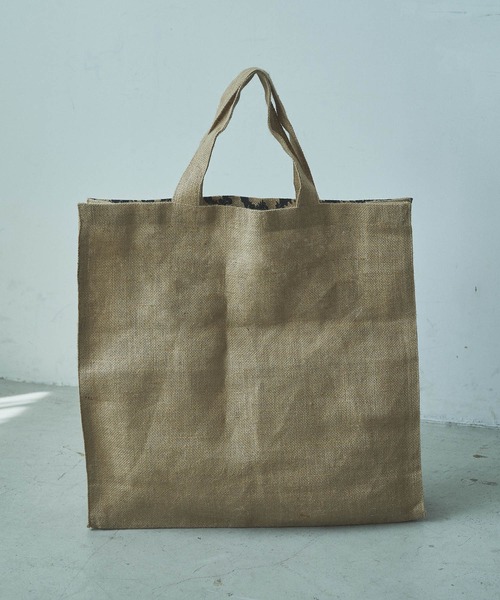 MAISON BENGAL（マイソンベンガル）の「Maison Bengal　レオパード柄BIGトート（トートバッグ・レディース・ベージュ・FREE）」の11枚目の写真