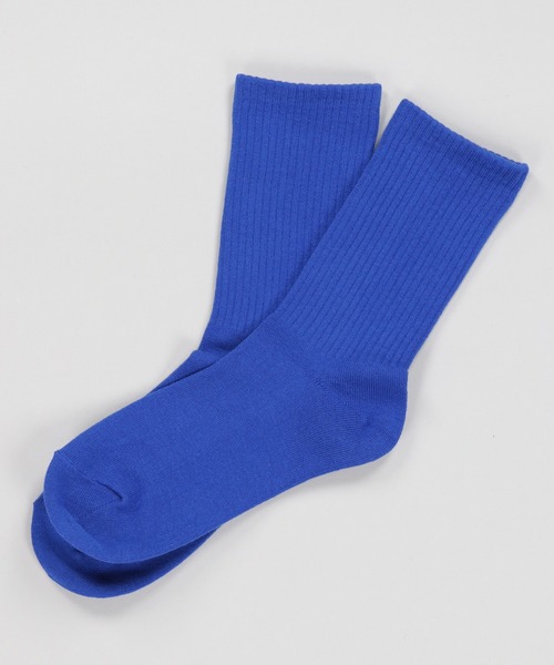 SPINNS(スピンズ)の「無地リブソックス/毎日使える!通勤 通学 にも最適◎(ソックス/靴下・レディース・ホワイト/ブラック/マスタード/ダークグリーン/パープル/ブルー/オレンジ/ピンク/ライトグリーン/ブルー系その他/レッド・ONESIZE)」の6枚目の写真