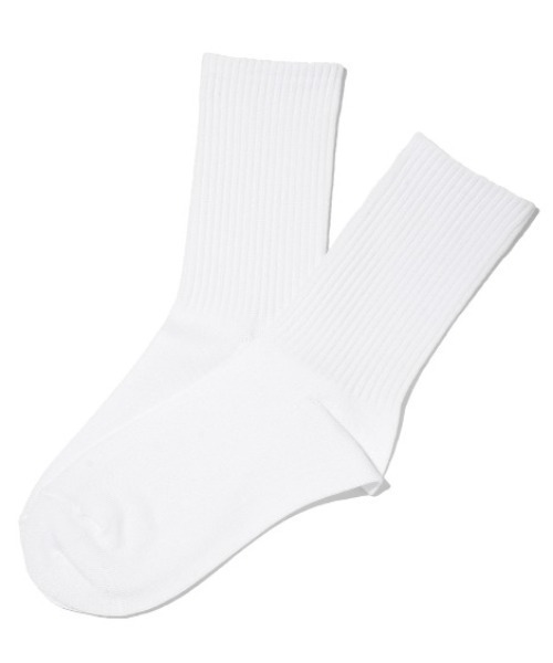 SPINNS(スピンズ)の「無地リブソックス/毎日使える!通勤 通学 にも最適◎(ソックス/靴下・レディース・ホワイト/ブラック/マスタード/ダークグリーン/パープル/ブルー/オレンジ/ピンク/ライトグリーン/ブルー系その他/レッド・ONESIZE)」の12枚目の写真