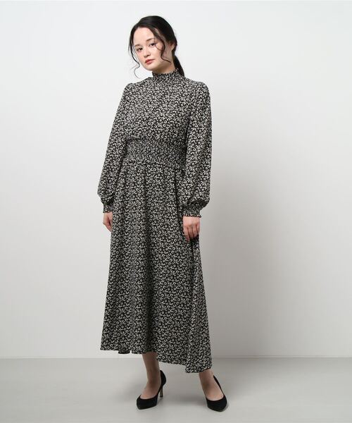 rps（アールピーエス）の「ハイネックスモッキングワンピース（ワンピース・レディース・ブラック/ベージュ/ブラック系その他2・M）」の18枚目の写真