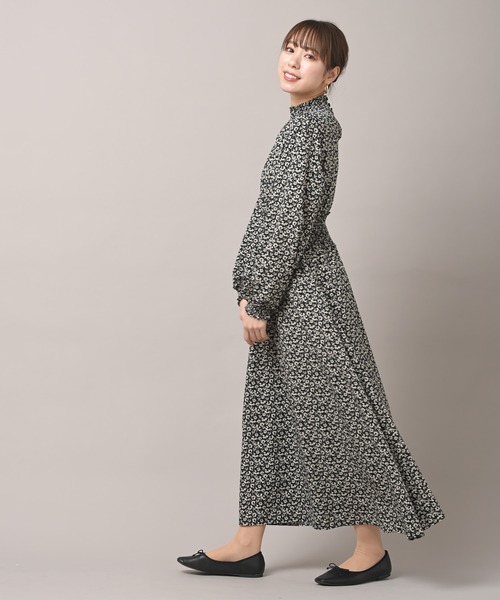 rps（アールピーエス）の「ハイネックスモッキングワンピース（ワンピース・レディース・ブラック/ベージュ/ブラック系その他2・M）」の6枚目の写真