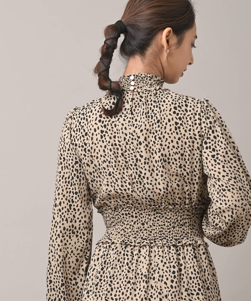 rps（アールピーエス）の「ハイネックスモッキングワンピース（ワンピース・レディース・ブラック/ベージュ/ブラック系その他2・M）」の17枚目の写真