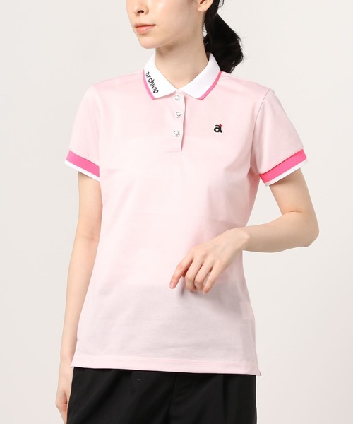 archivio(アルチビオ)の「<LADIES>アルチビオゴルフウェア / ポロシャツ(ポロシャツ・レディース・ブラック/ピンク/ホワイト/ホワイト系その他/グリーン・L/M/S)」の20枚目の写真
