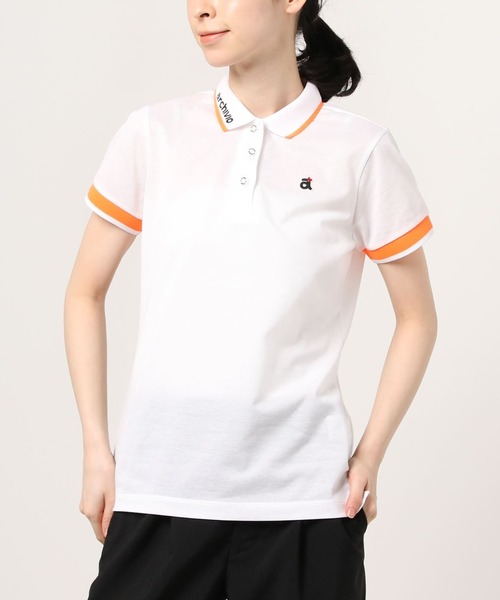 archivio(アルチビオ)の「<LADIES>アルチビオゴルフウェア / ポロシャツ(ポロシャツ・レディース・ブラック/ピンク/ホワイト/ホワイト系その他/グリーン・L/M/S)」の22枚目の写真