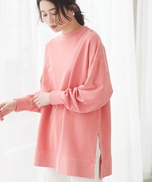 Green　Parks | ピグメントサイドスリットチュニック＊(Tシャツ/カットソー)