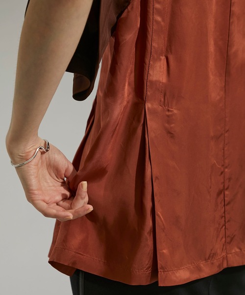 【TOGA PULLA】レーヨンツイルウエスタントップス TOGA PULLA（トーガ プルラ）の「【TOGA PULLA(トーガプルラ