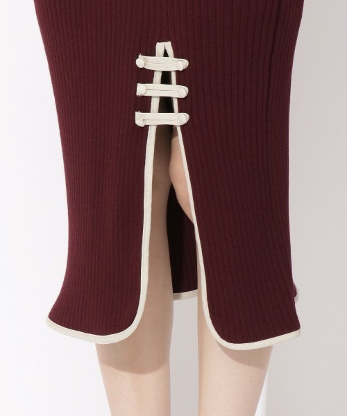 REDYAZEL（レディアゼル）の「チャイナセットアップ（セットアップ・レディース・オフホワイト/ブルー/ボルドー・FREE）」の18枚目の写真