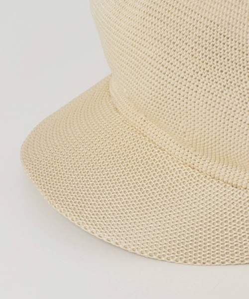 SENSE OF PLACE by URBAN RESEARCH（センスオブプレイスバイアーバンリサーチ）の「サマーニットキャスケット（キャスケット・レディース・アイボリー/ブラック/ベージュ・ONE）」の11枚目の写真