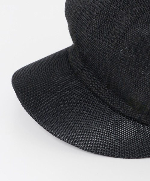 SENSE OF PLACE by URBAN RESEARCH（センスオブプレイスバイアーバンリサーチ）の「サマーニットキャスケット（キャスケット・レディース・アイボリー/ブラック/ベージュ・ONE）」の12枚目の写真