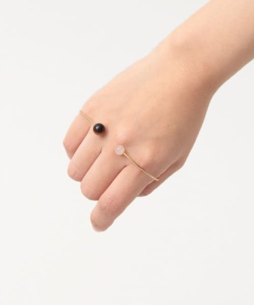 KBF（ケイビーエフ）の「天石パームカフ∴（ブレスレット・レディース・ピンク/ブルー・FREE）」の3枚目の写真