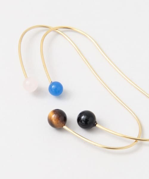 KBF（ケイビーエフ）の「天石パームカフ∴（ブレスレット・レディース・ピンク/ブルー・FREE）」の4枚目の写真