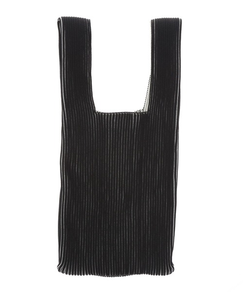 LASTFRAME（ラストフレーム）の「LASTFRAME ツートーンマーケットスモールバッグ（ショルダーバッグ・レディース・ブラック・FREE）」の7枚目の写真