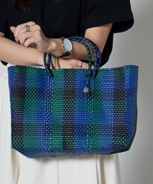 OJO DE MEX（オホデメックス）の「OJO DE MEX/オホデメックス Plastico CAGO Tote Chico カゴバッグ ハンドバック バケットバッグ バスケット 2026年春夏（かごバッグ）」