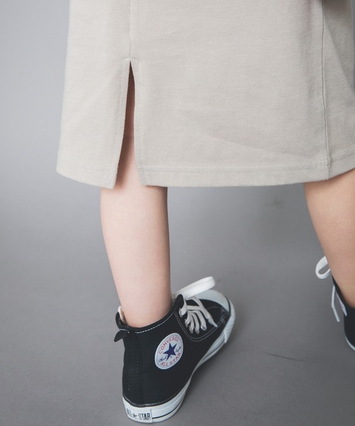 BRANSHES（ブランシェス）の「【WEB限定】後ろスリット半袖ワンピース（ワンピース・キッズ・ベージュ/ブラック/ブルー/ピンク・120cm/140cm/100cm/110cm/130cm/150cm）」の11枚目の写真