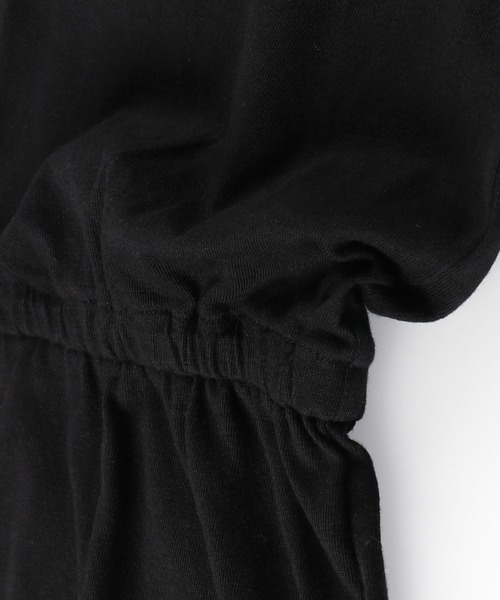 BRANSHES（ブランシェス）の「【WEB限定】後ろスリット半袖ワンピース（ワンピース・キッズ・ベージュ/ブラック/ブルー/ピンク・120cm/140cm/100cm/110cm/130cm/150cm）」の7枚目の写真