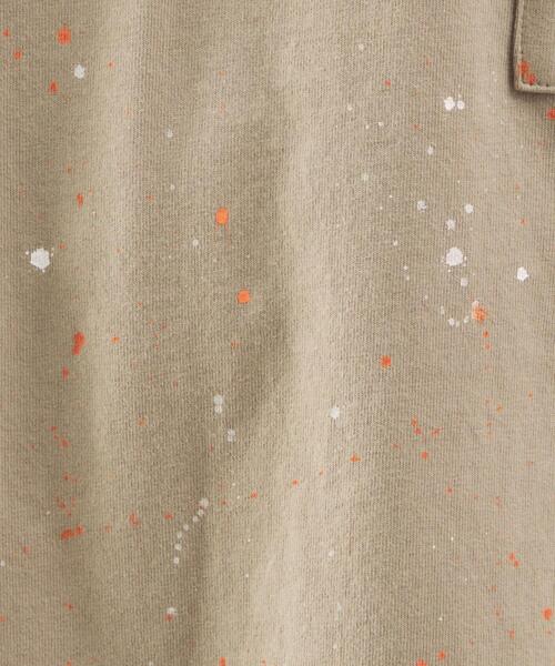 green label relaxing（グリーンレーベルリラクシング）の「別注 [ オニータ ] SC ONEITA GLR DRIPPING Tシャツ カットソー（Tシャツ/カットソー・メンズ・ホワイト/ベージュ・M/L）」の13枚目の写真