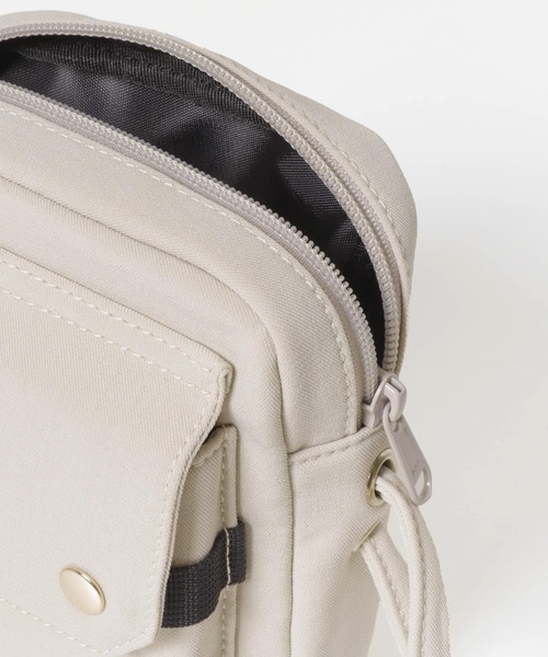 SENSE OF PLACE by URBAN RESEARCH（センスオブプレイスバイアーバンリサーチ）の「ミニショルダーバック（ショルダーバッグ・メンズ・ライトブルー/ライトベージュ/ブラック/ブルー系その他/チャコールグレー・ONE）」の16枚目の写真