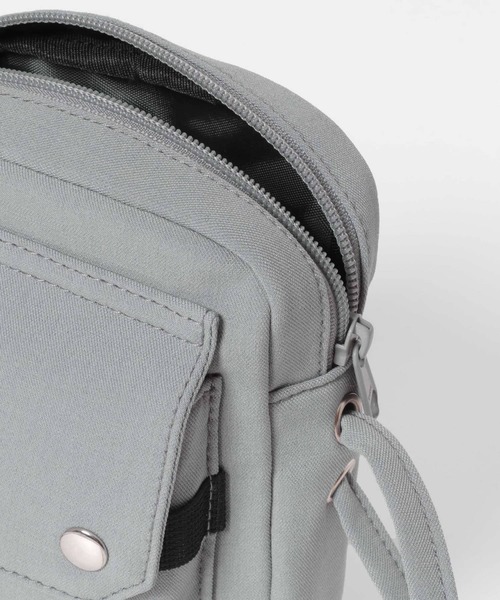 SENSE OF PLACE by URBAN RESEARCH（センスオブプレイスバイアーバンリサーチ）の「ミニショルダーバック（ショルダーバッグ・メンズ・ライトブルー/ライトベージュ/ブラック/ブルー系その他/チャコールグレー・ONE）」の17枚目の写真