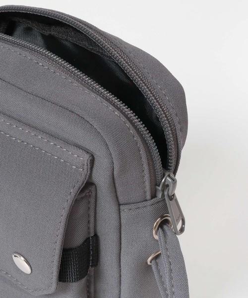 SENSE OF PLACE by URBAN RESEARCH（センスオブプレイスバイアーバンリサーチ）の「ミニショルダーバック（ショルダーバッグ・メンズ・ライトブルー/ライトベージュ/ブラック/ブルー系その他/チャコールグレー・ONE）」の18枚目の写真