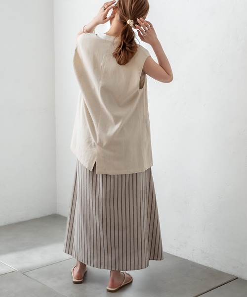 mystic（ミスティック）の「ロングベスト（ベスト・レディース・ブラック/アイボリー・FREE）」の7枚目の写真