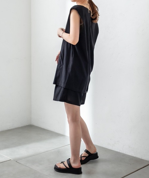 mystic（ミスティック）の「ロングベスト（ベスト・レディース・ブラック/アイボリー・FREE）」の12枚目の写真